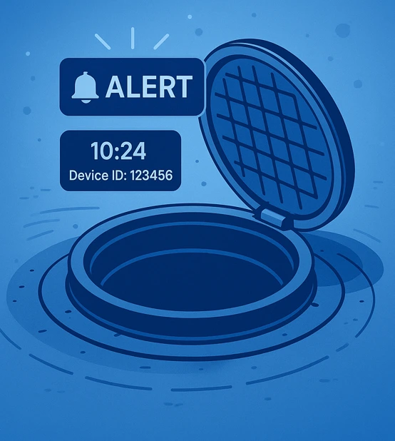 Man Hole Intrusion alert img